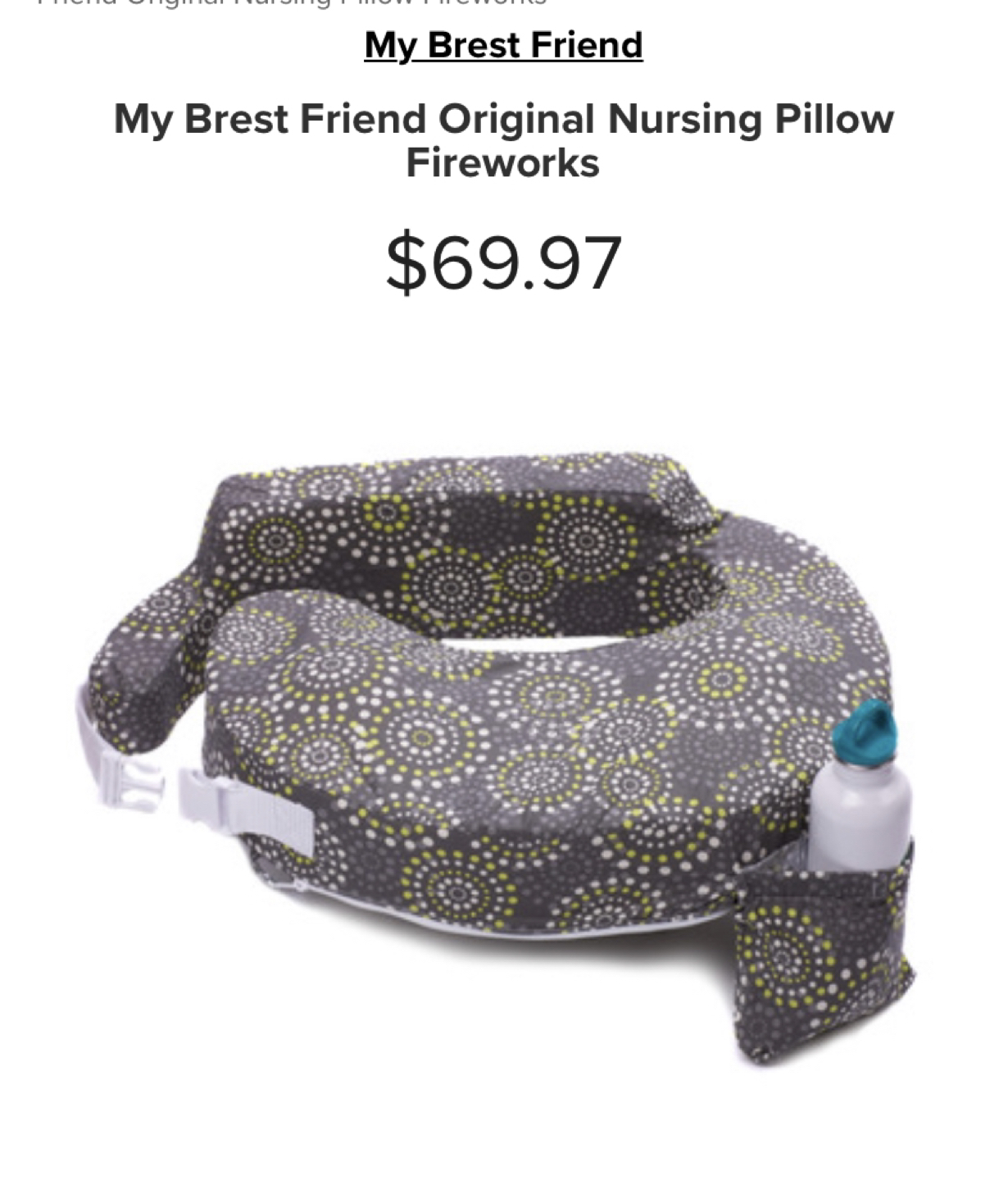 🍼My Brest Friend baby nursing pillow #trade thumbnail