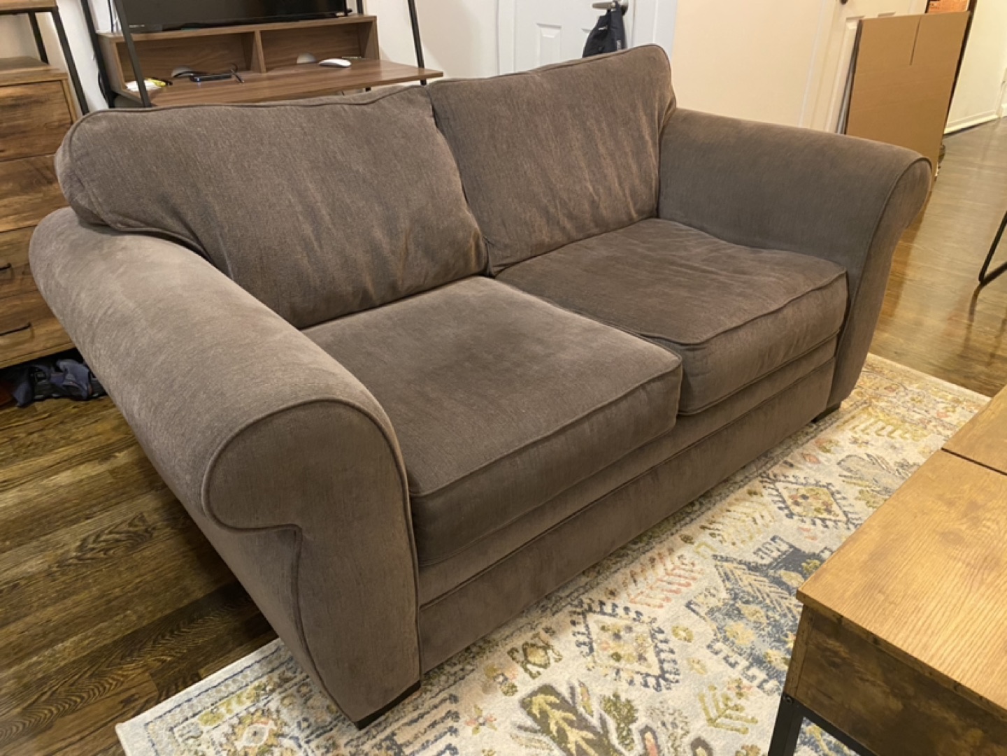 2 Seater Couch Grey