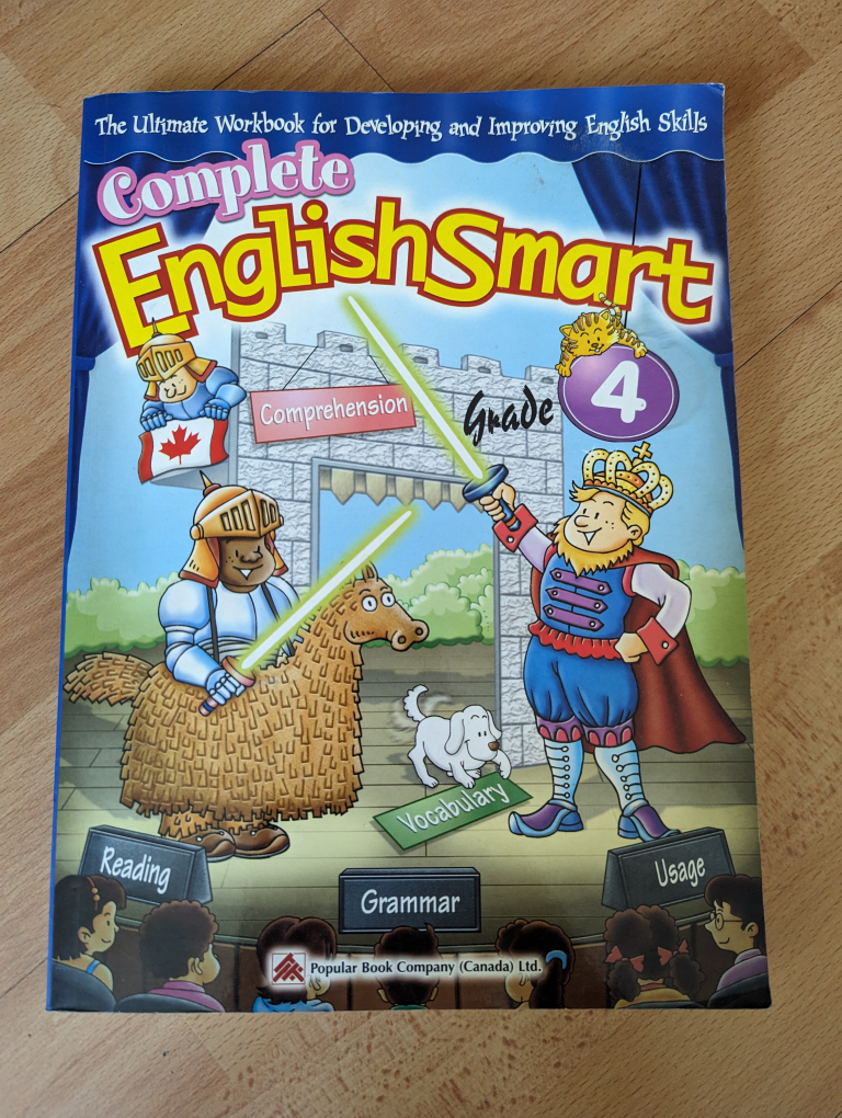 Grade 4 English workbook #freecycle thumbnail