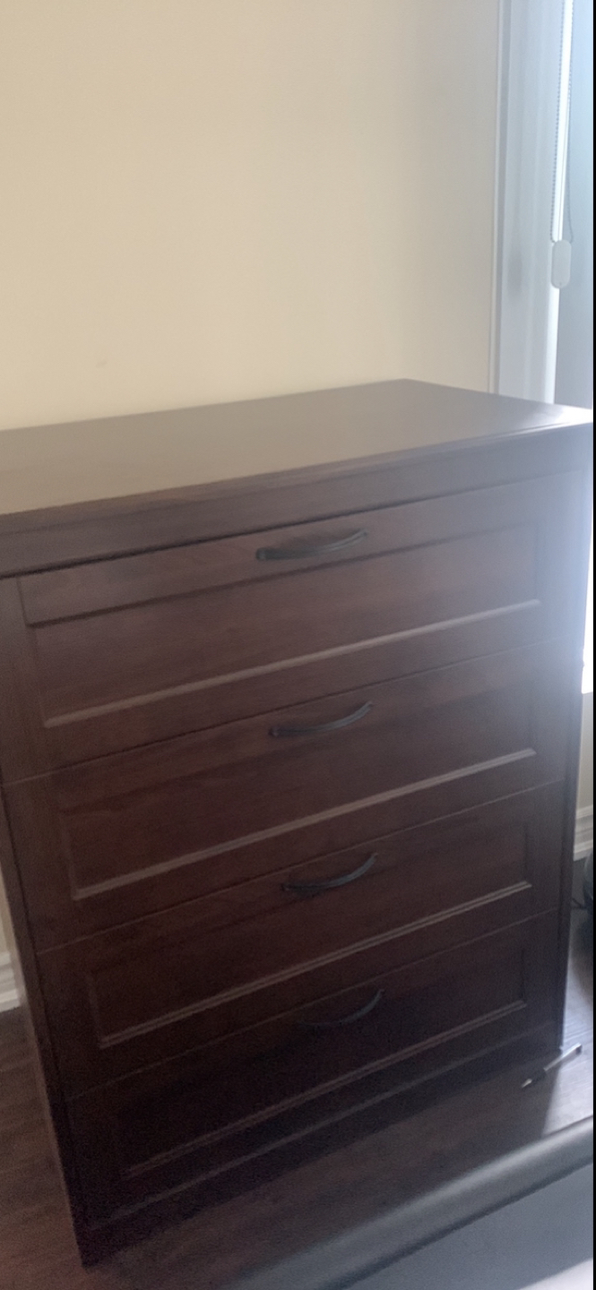 Brown ikea dresser (SONGESAND)