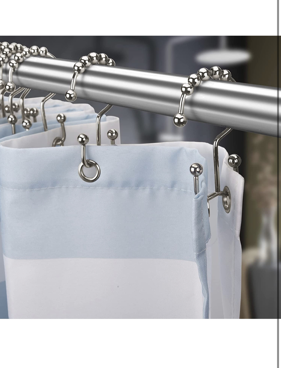 Shower Curtain Hooks, image indicator(2)