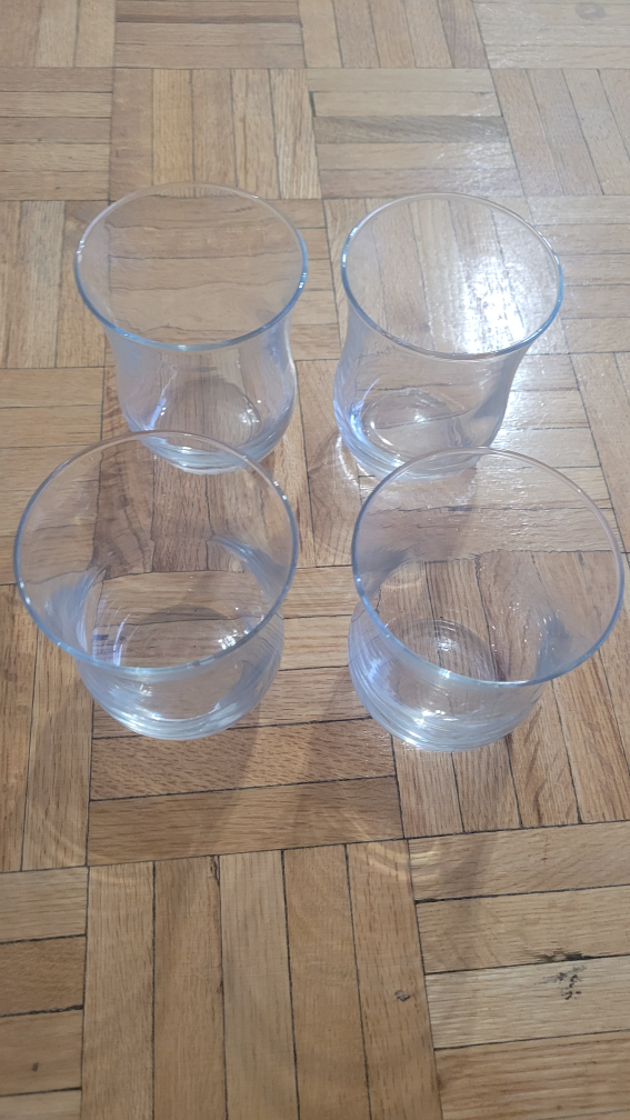small glass set for $4 thumbnail