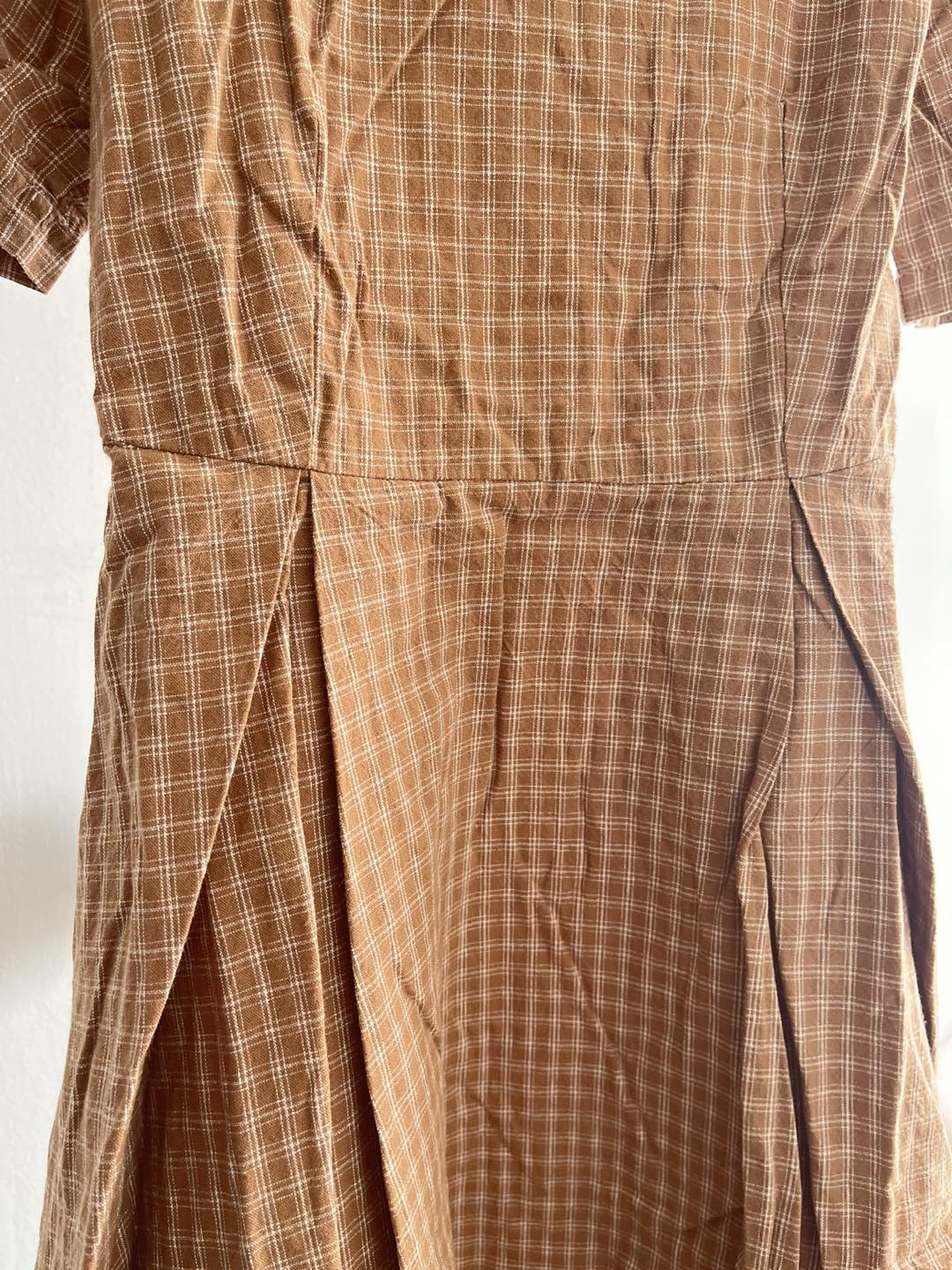Korea- Vintage style Checkered Dress - photo 3