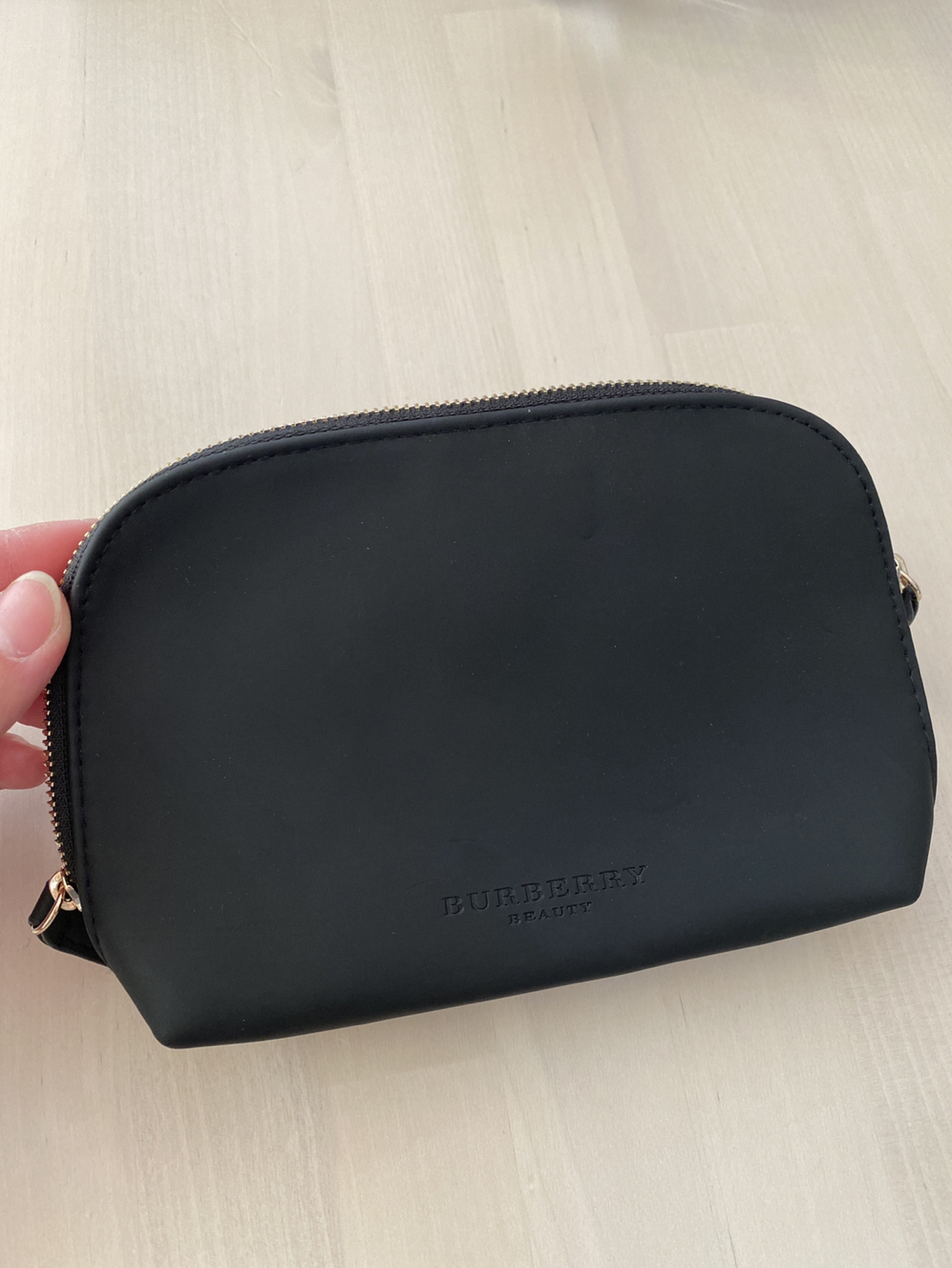 Burberry makeup bag thumbnail
