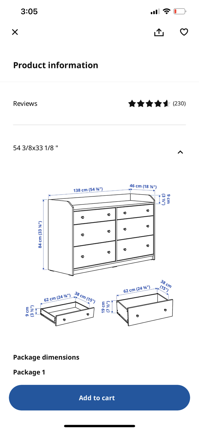 6-drawer dresser - photo 4