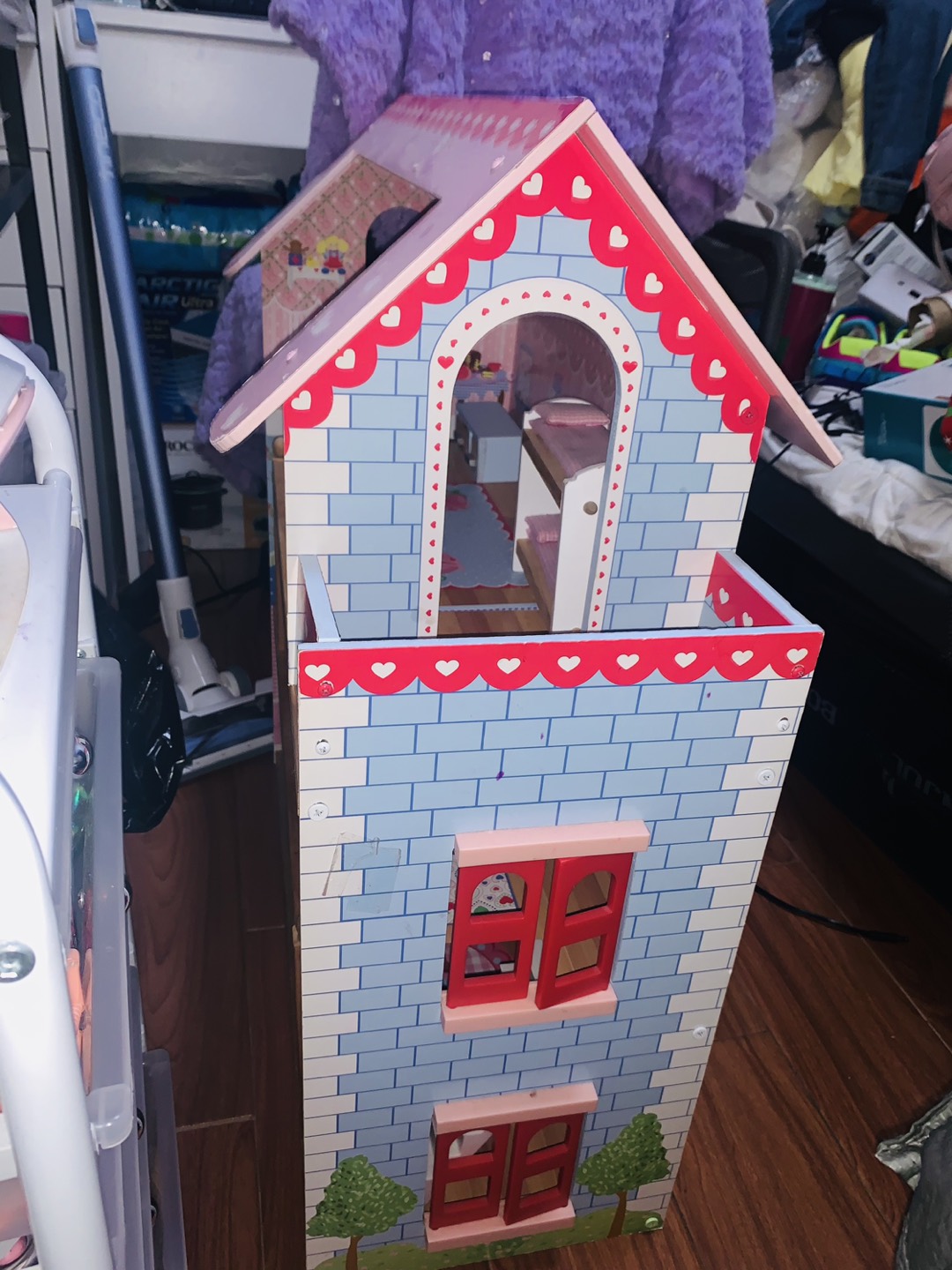 Wooden dollhouse image indicator(6)