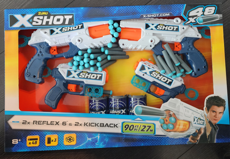 Kids Zuru X shot toy guns with bullets - photo 3