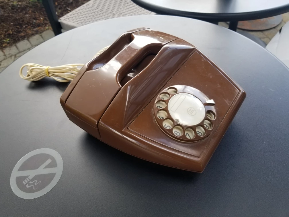 telephone , rotary 1970s - photo 2