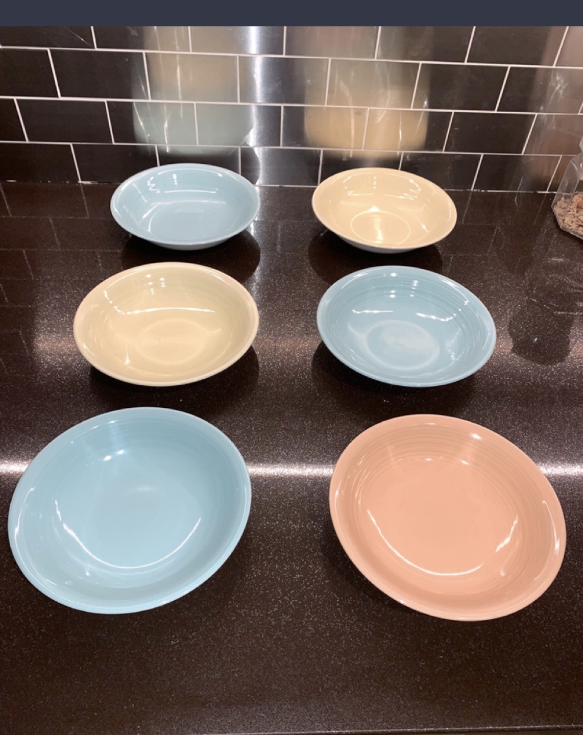 Vintage George Clews & Co. Ltd Bowl set. $20 for the Set of 6.