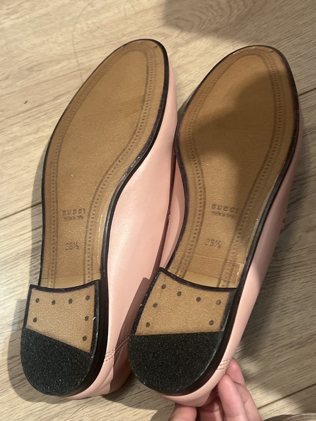 Pink Gucci loafers brand new - photo 2