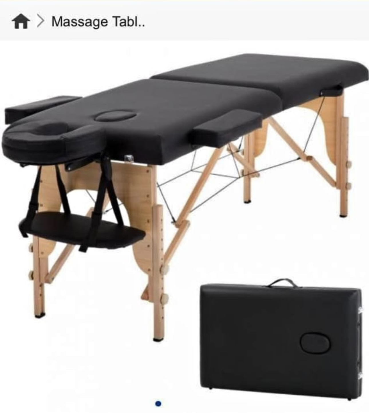 Massage bed