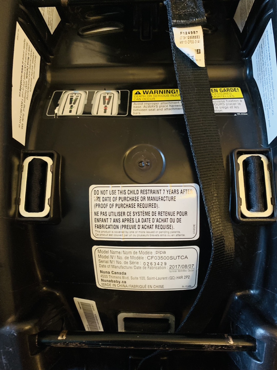 Nuna Pipa Infant Car Seat image indicator(5)
