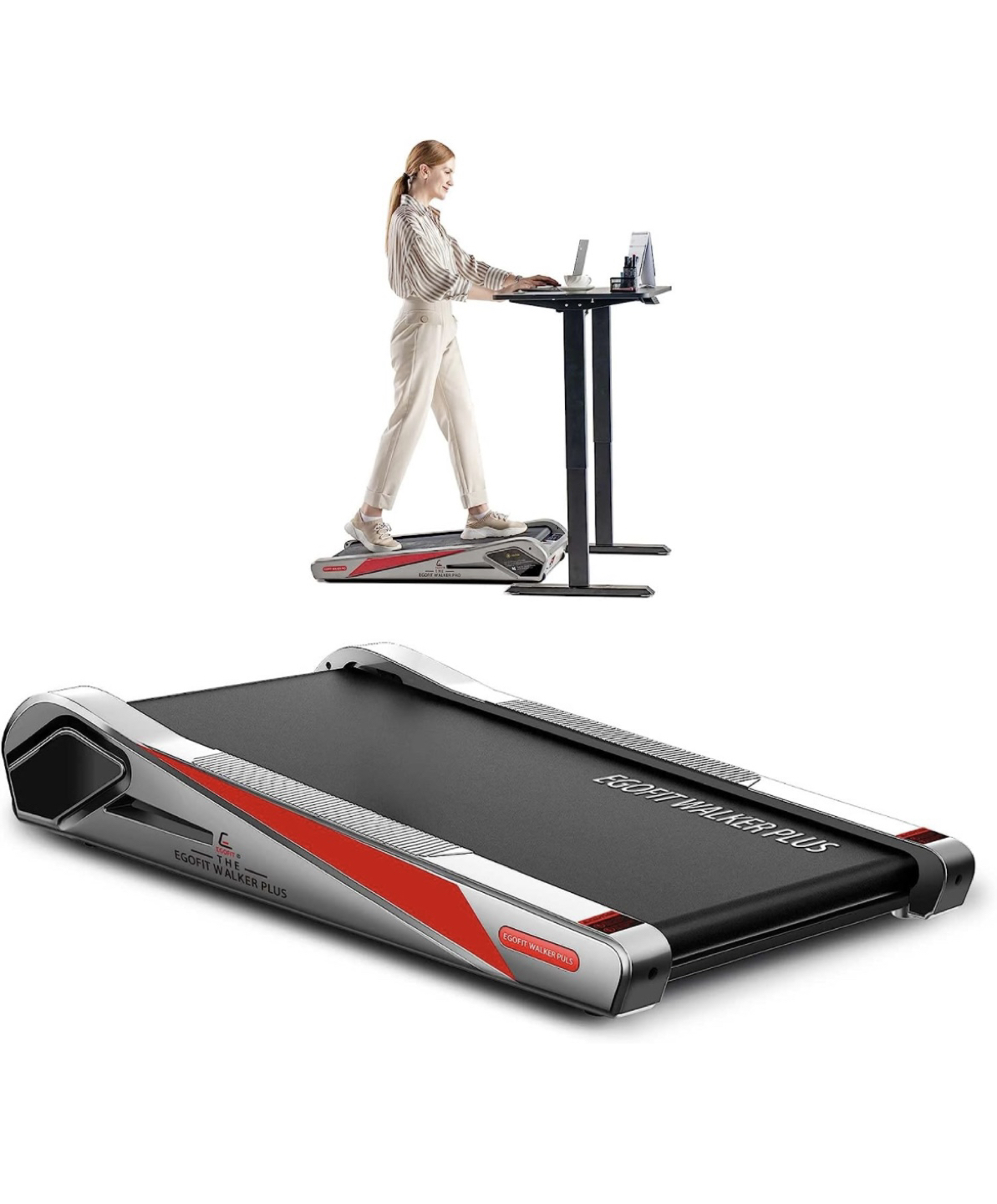 Small under desk treadmill