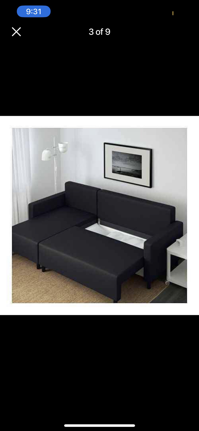 IKEA Sectional Sofa Bed (New Condition) - photo 3