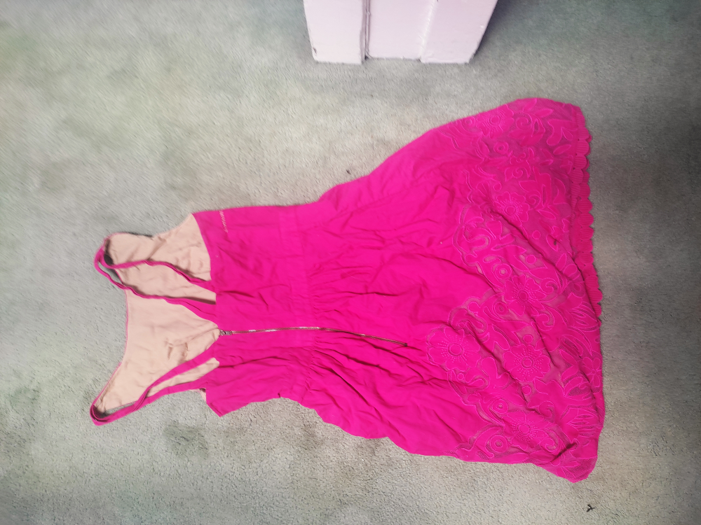 fushia pink A-line dress small image indicator(2)