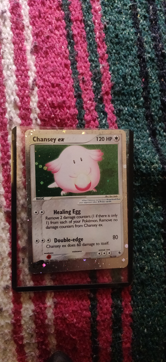 Chansey ex Pokemon Card  thumbnail