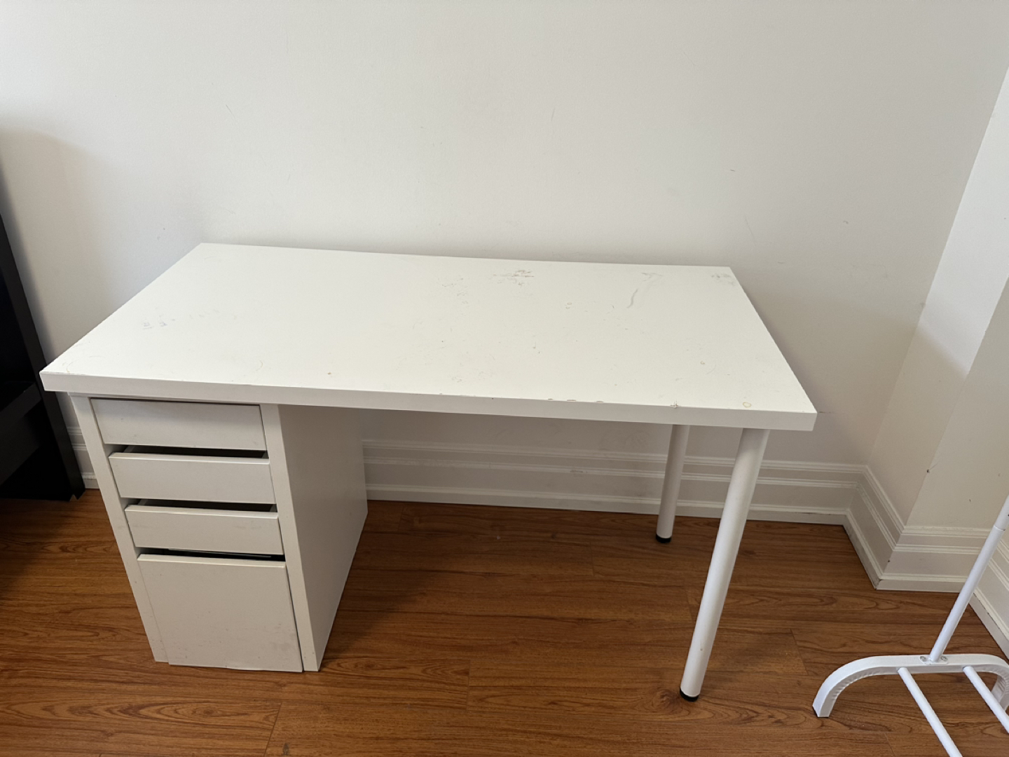 Selling ikea table combo with drawer thumbnail