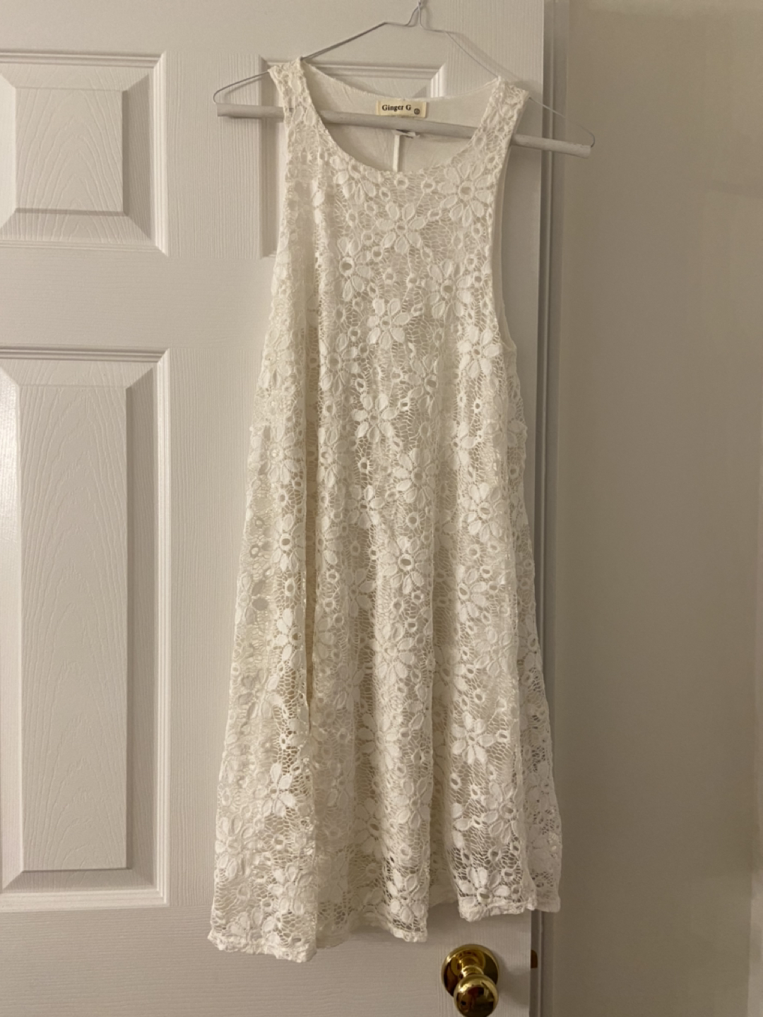 Ginger G Lace Crochet Summer Dress image indicator(3)