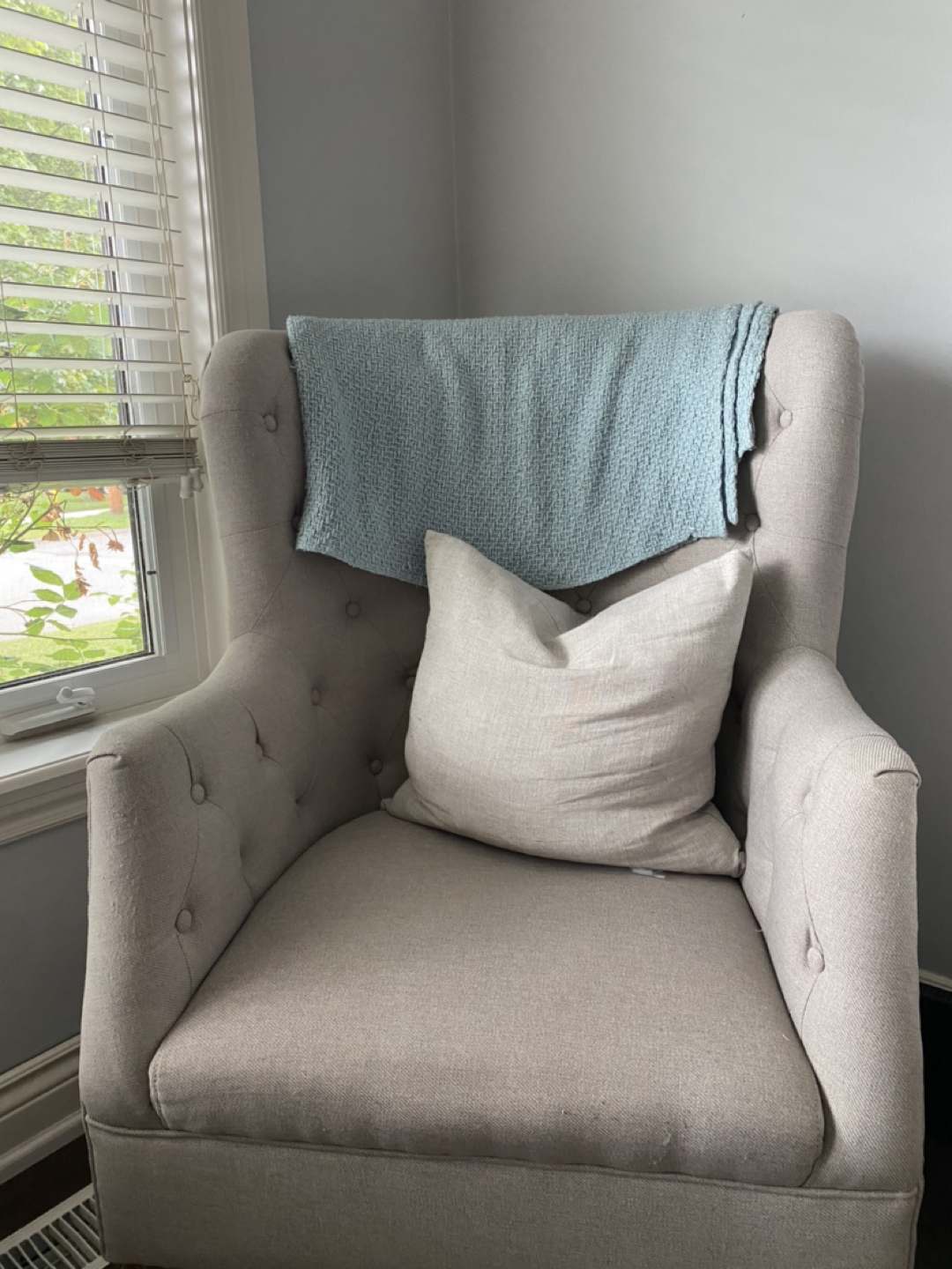 Grey Arm Chair