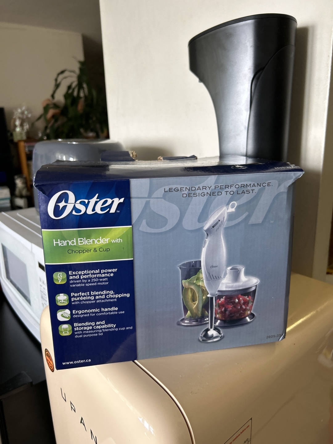 OSTER Hand Blendder with Chopper & cup