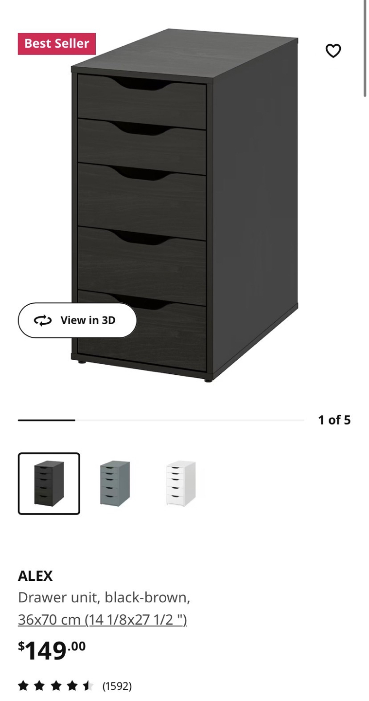 IKEA drawer