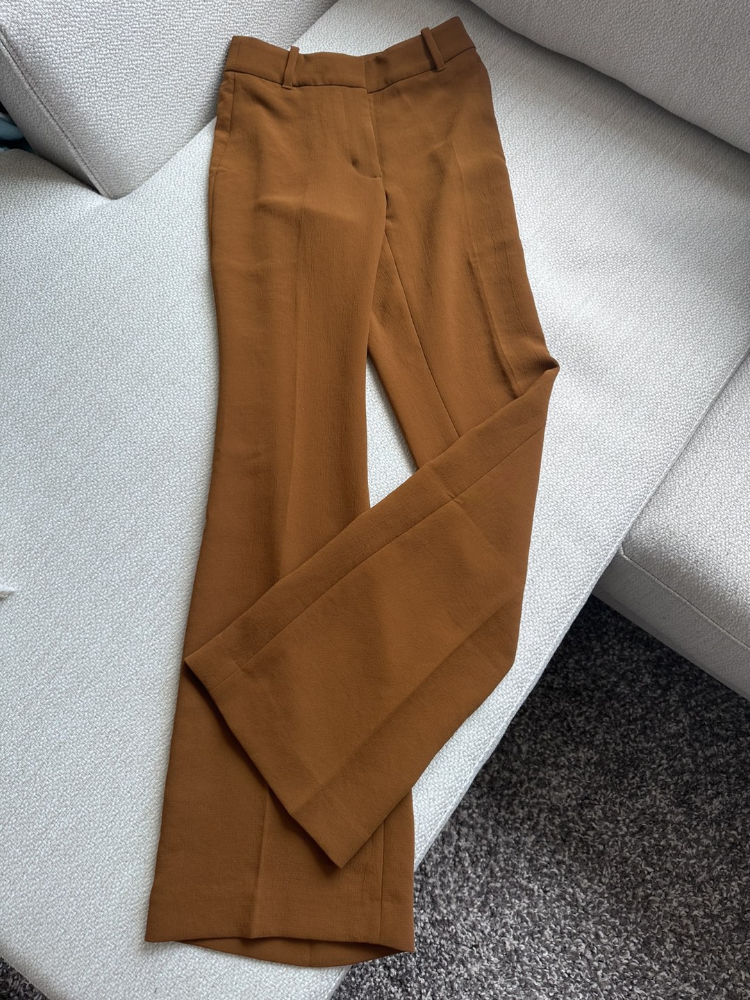 Wilfred Cabaret Pants In Rich Chestnut