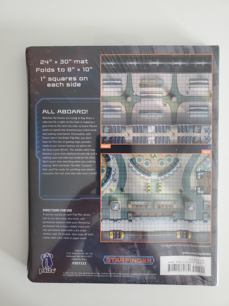 Starfinder Flip-mat: Transport Hub (brand new) image indicator(2)