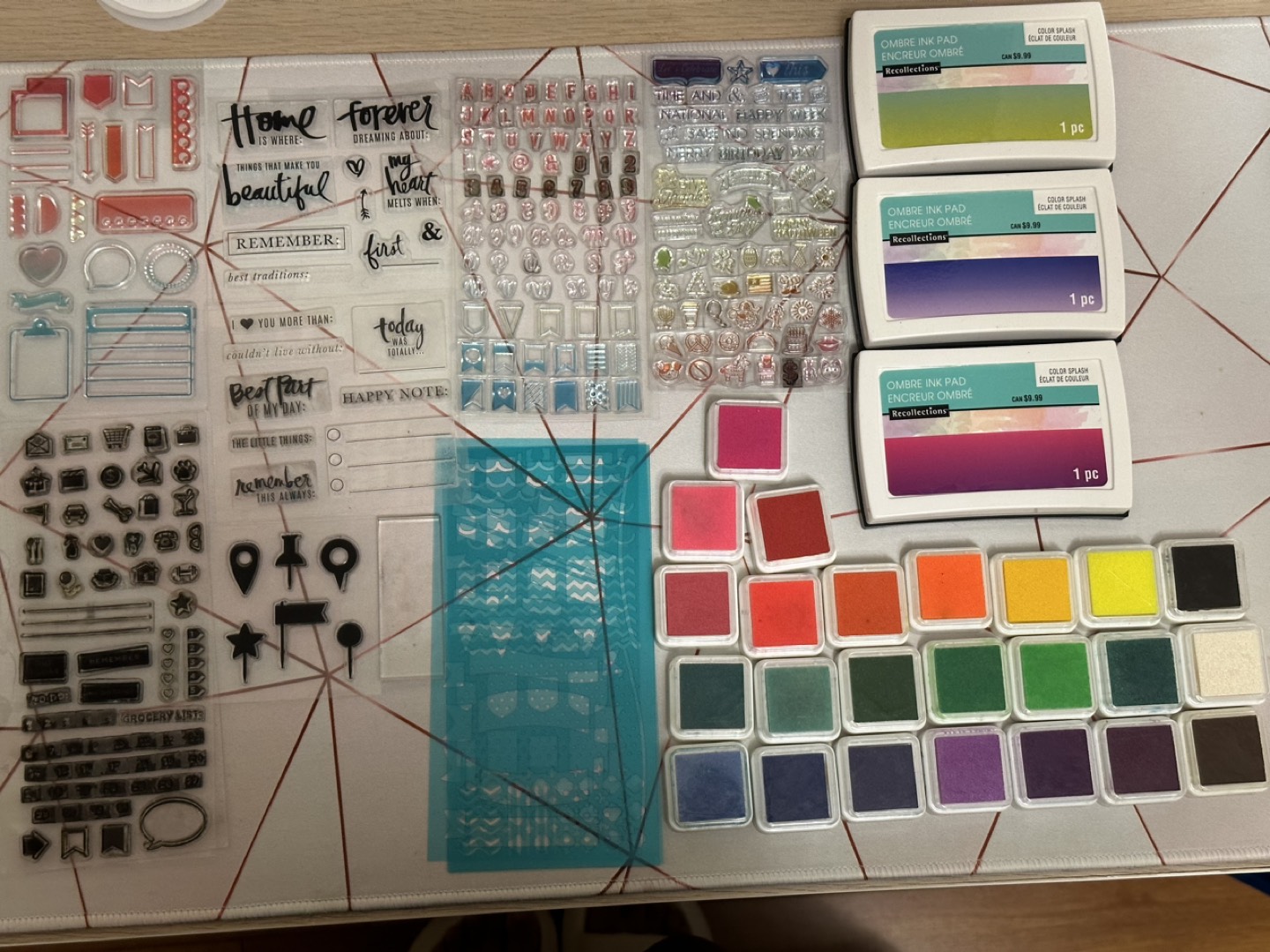 Planner stamps + ink pads thumbnail
