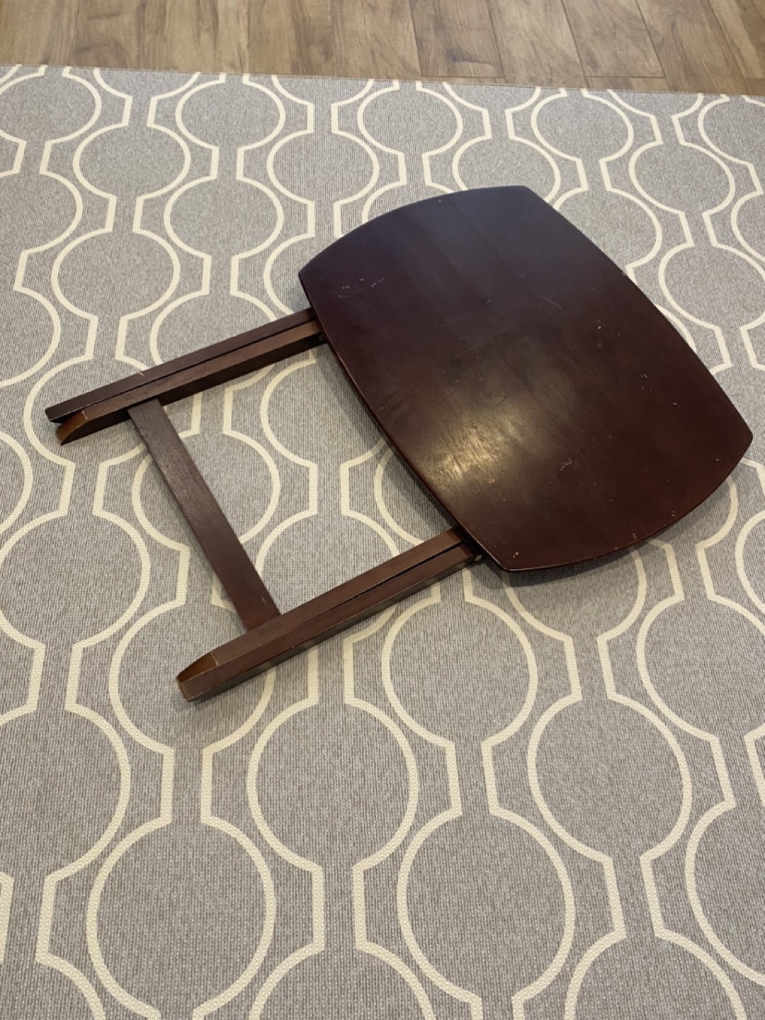 Side table (wooden foldable side table) 💰 - photo 4