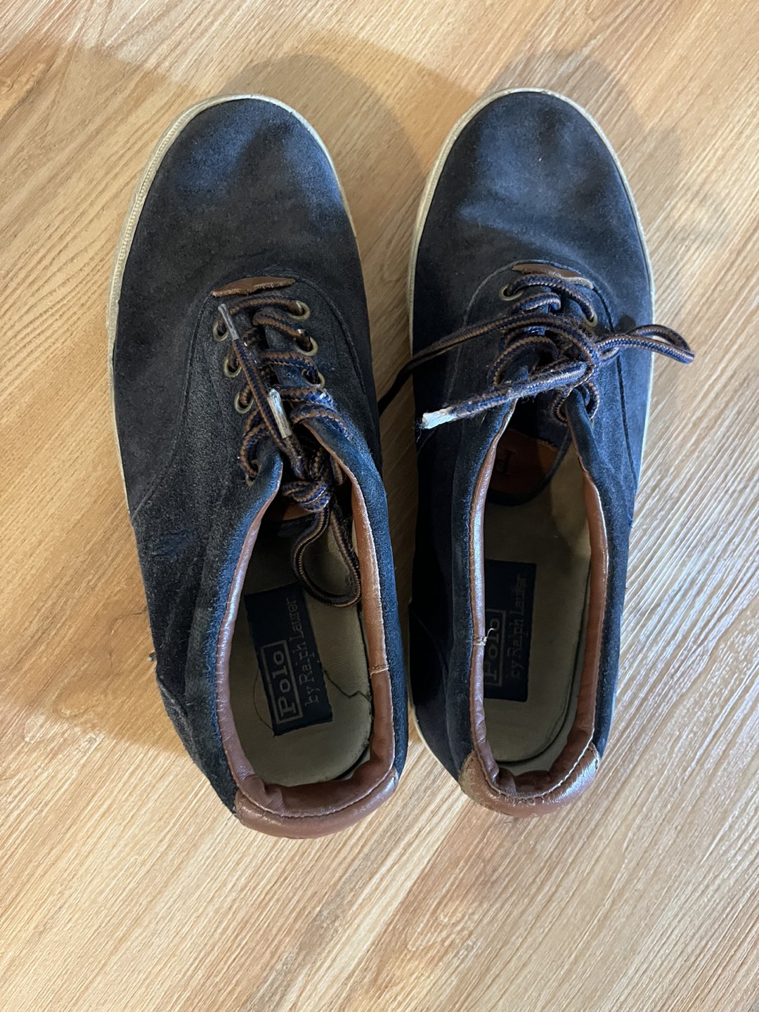 Well loved Polo by Ralph Lauren shoes canvas sneakers - photo 3