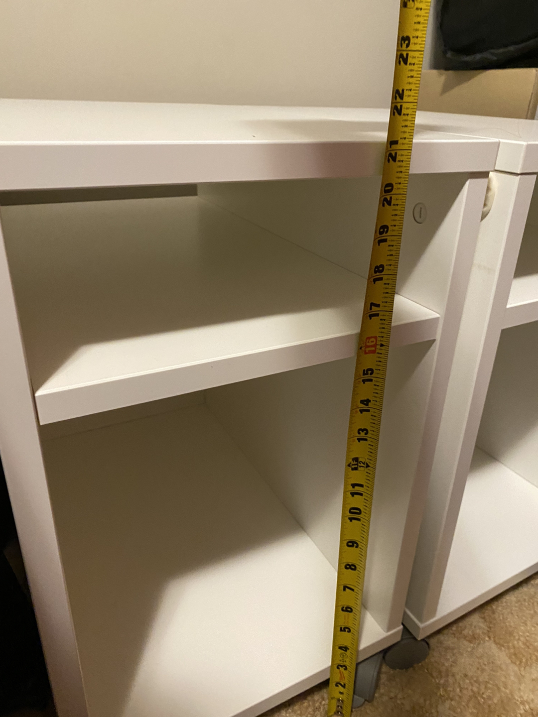 IKEA OLTEDAL Bedside table - white (802.507.02) - photo 3