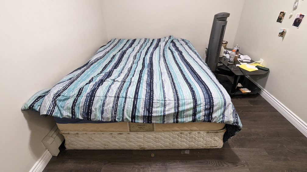 MATTRESS with BOX SPRING. 2 couches + Coffee table  - photo 5