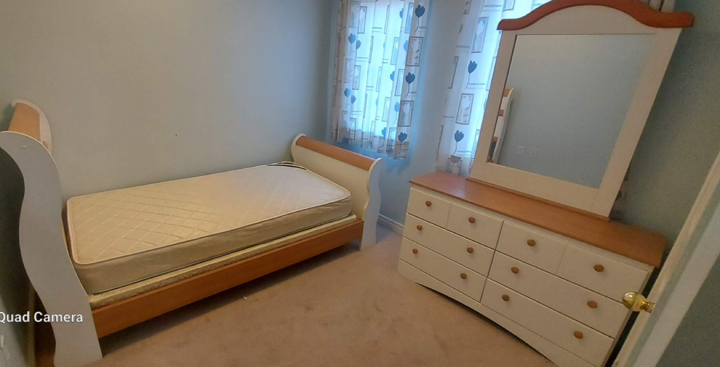 Kids bedroom set (Bed, Dresser and a Side table)