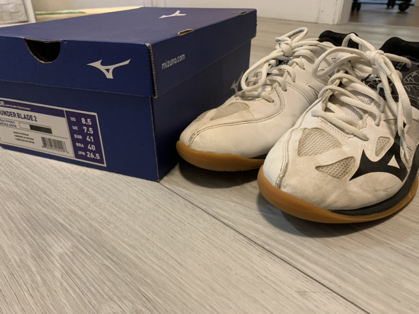 Shoes Kyrie Flytrap IV, Mizuno Thunderblade 2 and Puma Tacto II - photo 4