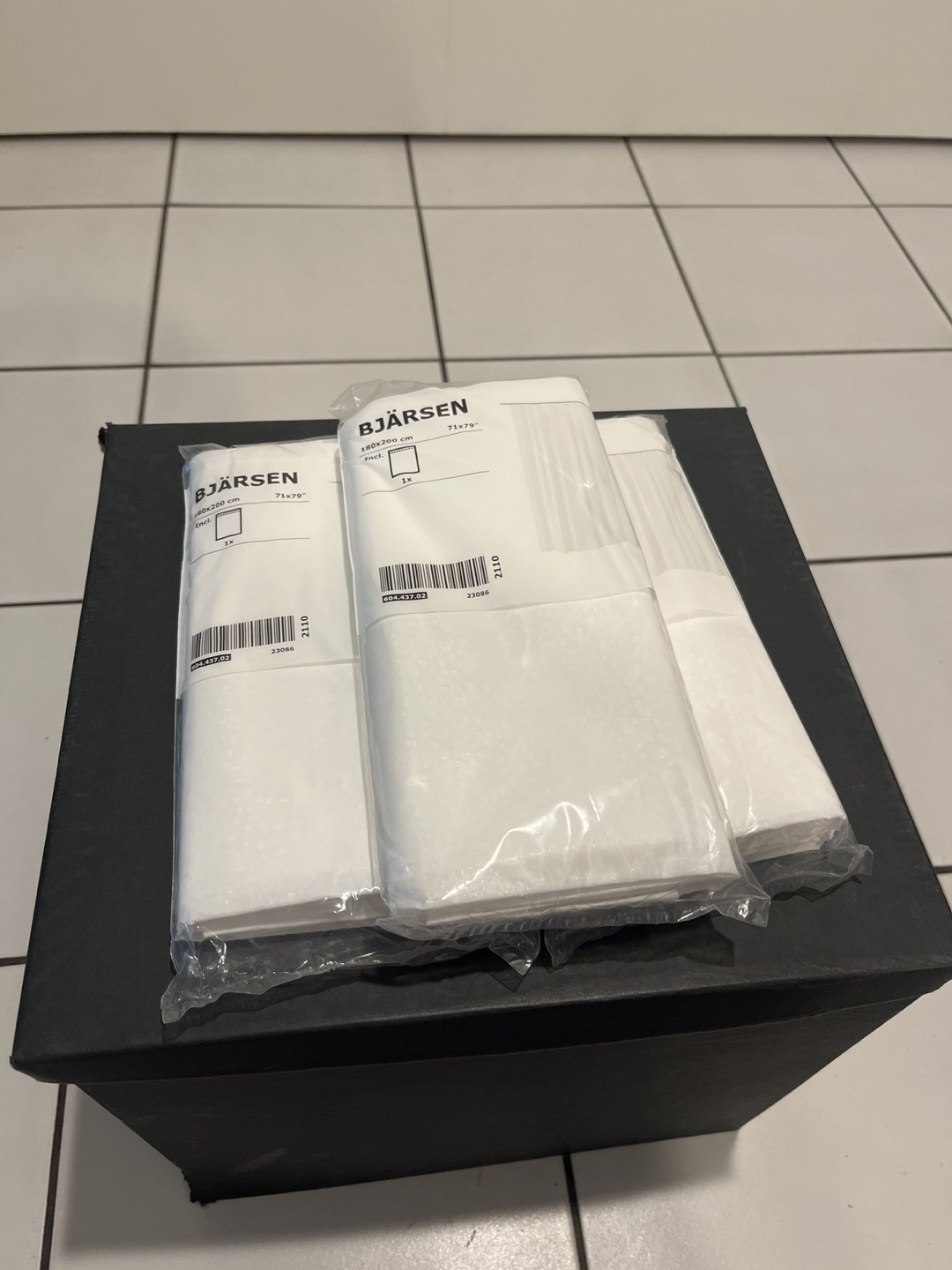 IKEA shower liner