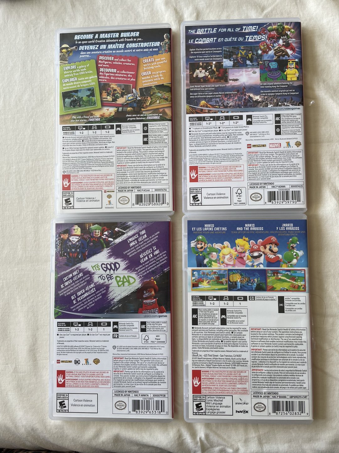 Lot of  4 Nintendo Switch games - photo 3