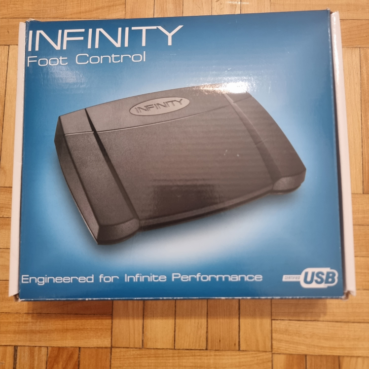 LIKE NEW infinity foot control