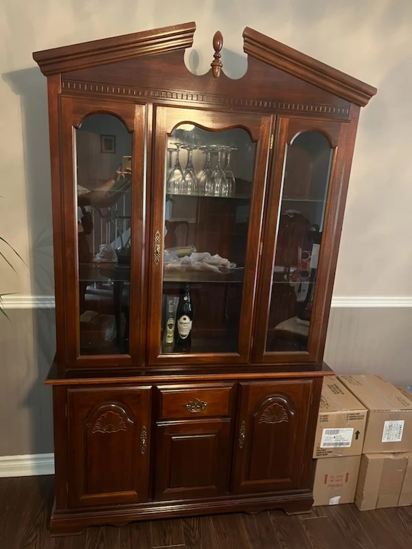 dining room buffet and hutch
