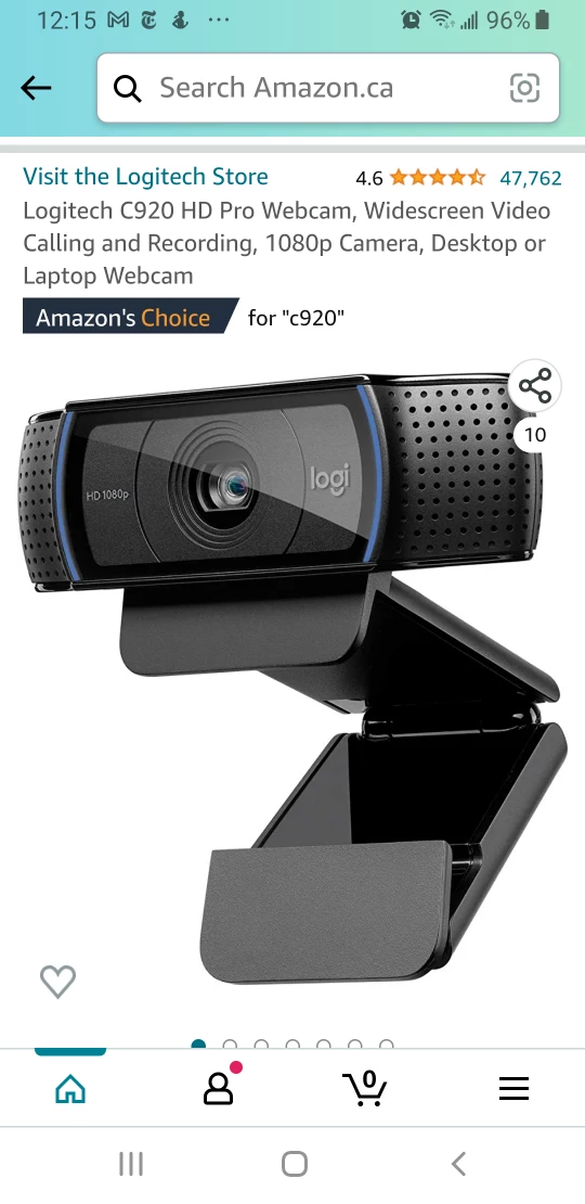 HD Webcam Logitech