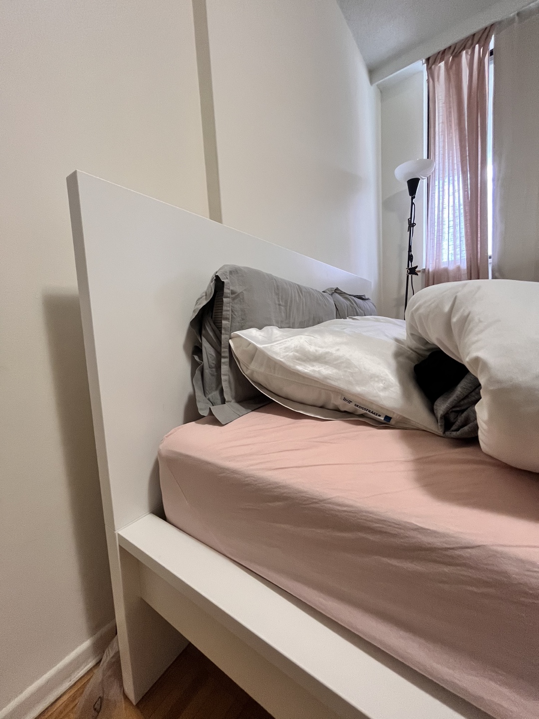 IKEA, queen bed and mattress - photo 2