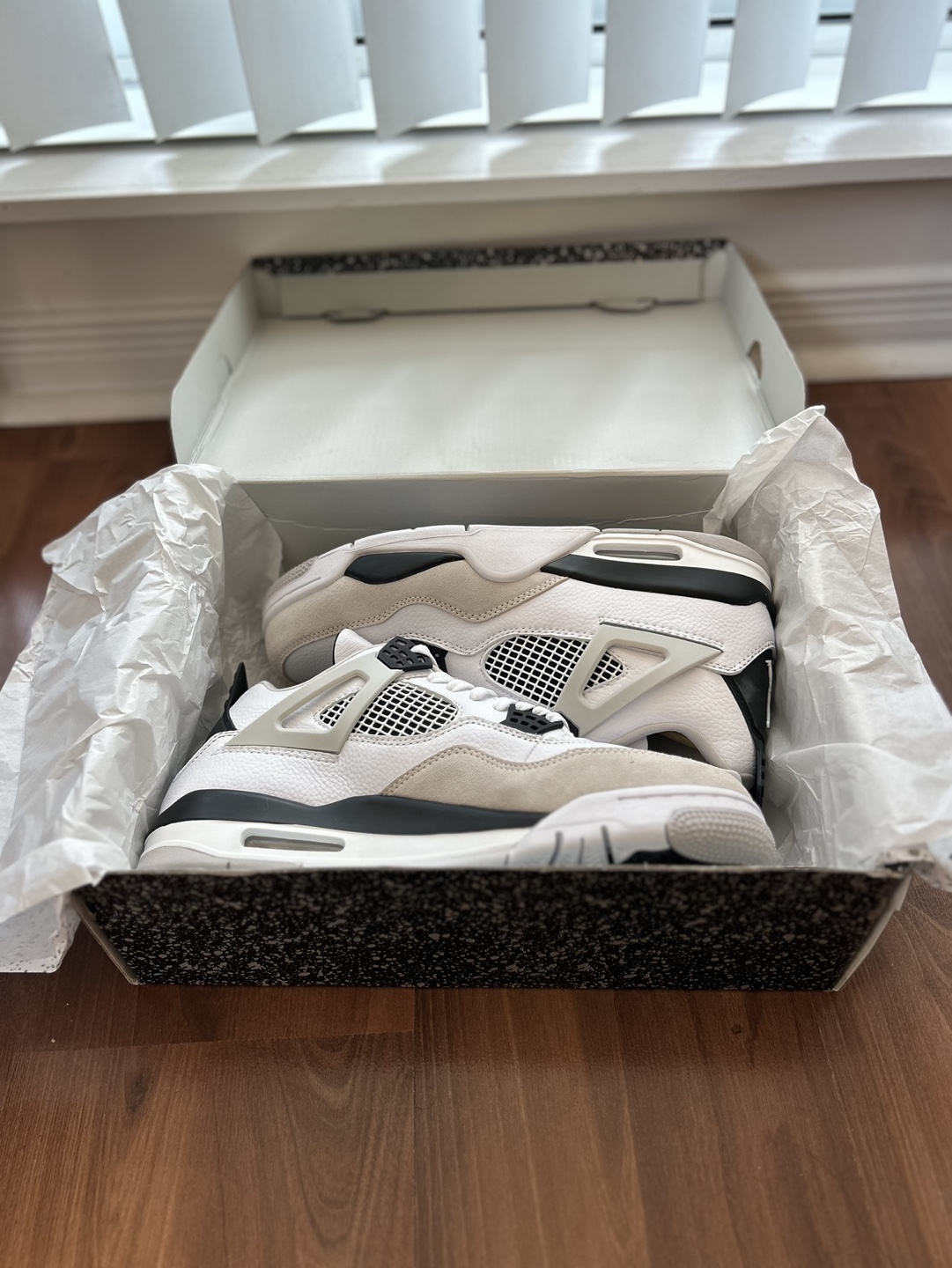Air Jordan 4 Retro Military Black - photo 5