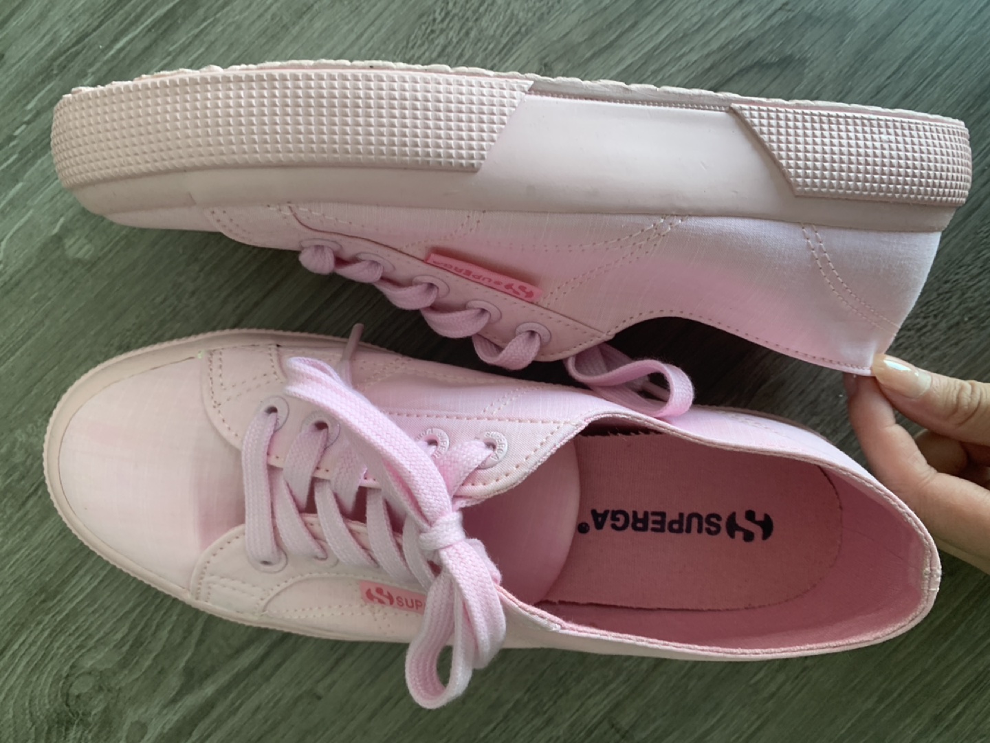 Superga Barbie pink sneakers image indicator(4)