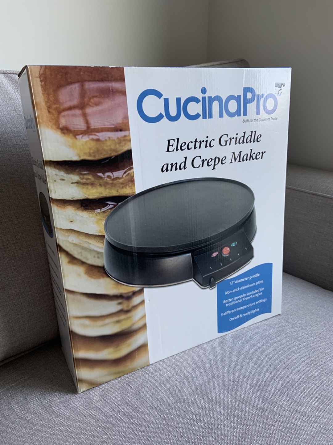 Cucina Pro - Electric Griddle & Crepe Maker