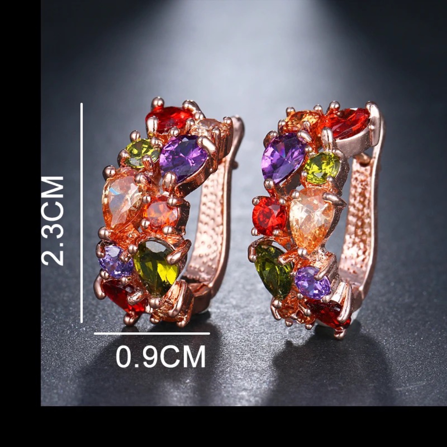 Cubic Zirconia fashion jewellery set - photo 2