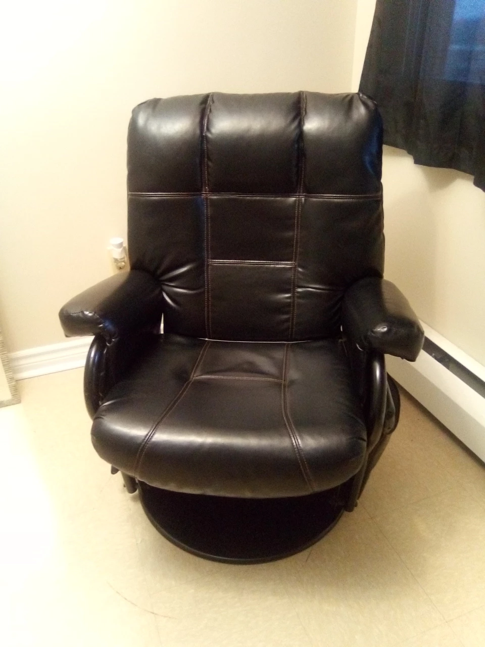 Swivel Black Chair  - photo 5
