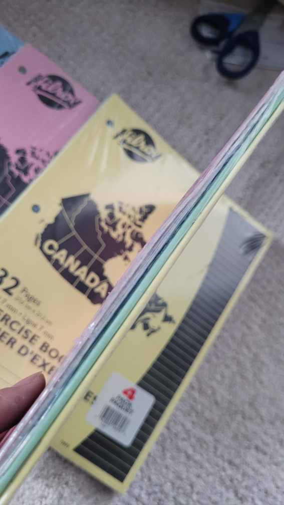 exercise book