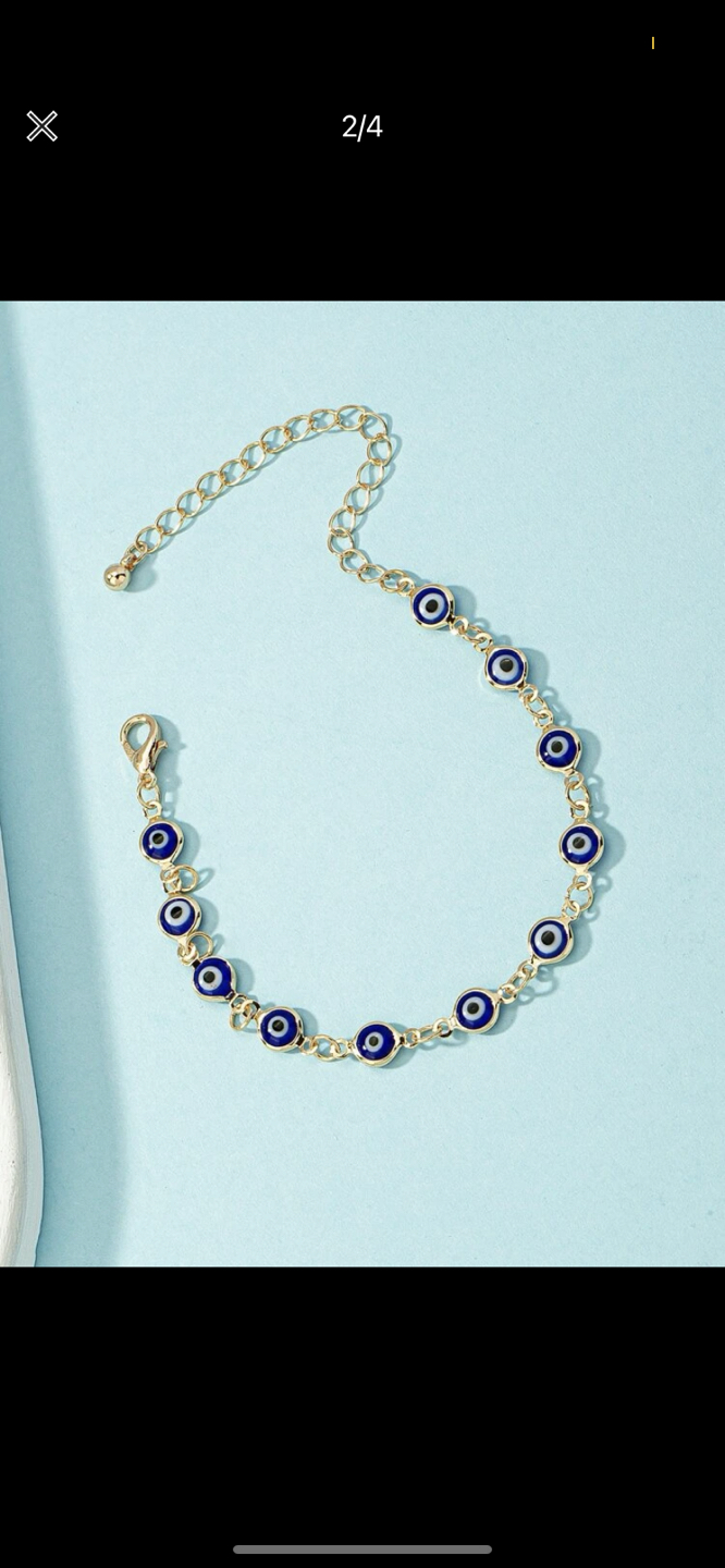 Evil eye bracelet