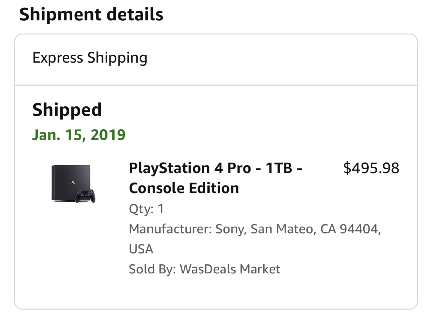 PS4 Pro - Fine condition - photo 3