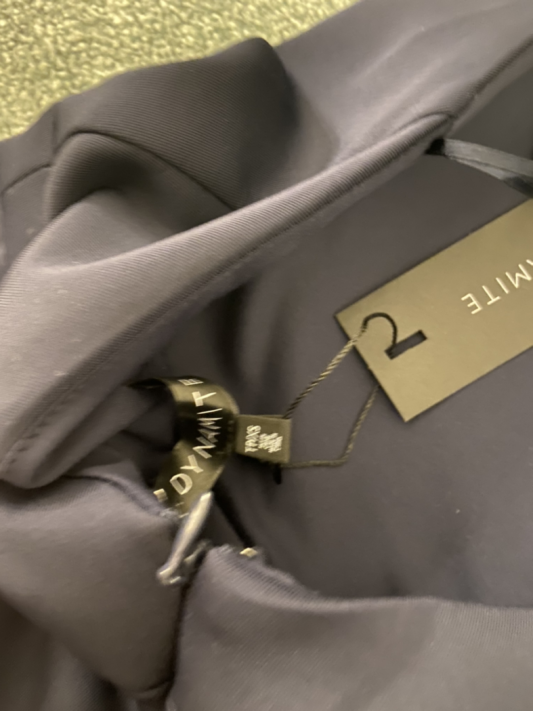 Dynamite Navy Blue Halter Dress XS-S-M (BNWT) image indicator(6)