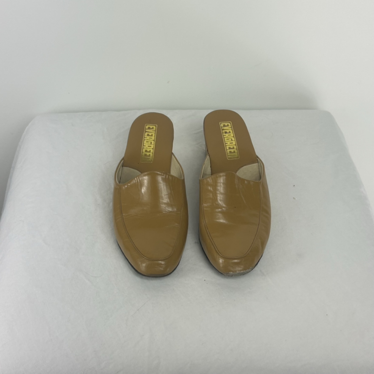 Vintage Evergreen Wedge Shoes